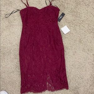 Lulus lace dress - new with tags